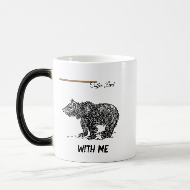 Caneca Mágica Urso Morphing Mug (Esquerda)