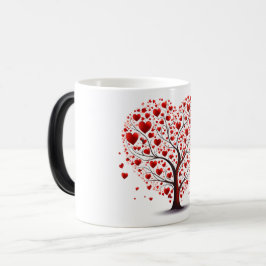 Caneca Mágica Valentines Day Hearts