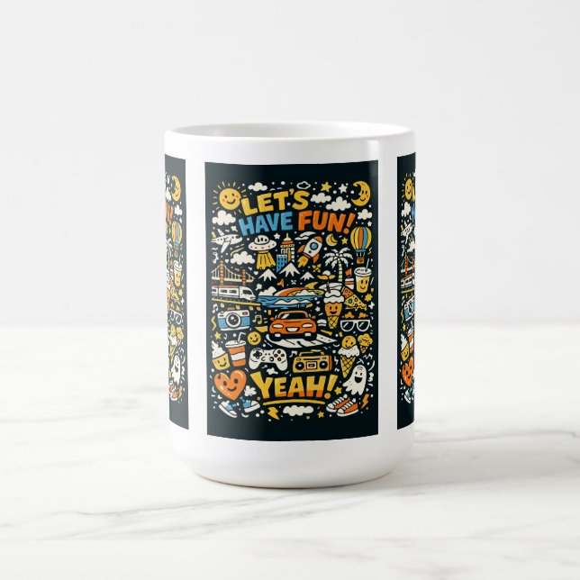 CANECA MÁGICA “VAMOS DIVERTIR-NOS!” (Center)
