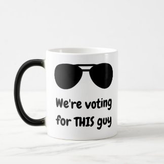 Caneca Mágica Vamos votar nesta cara