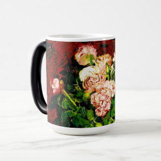 Caneca Mágica Van Gogh Peonies e Rosas