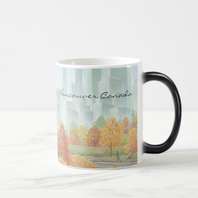 Caneca Mágica Vancouver Souvenir Morfing Copia Óculos (Direita)
