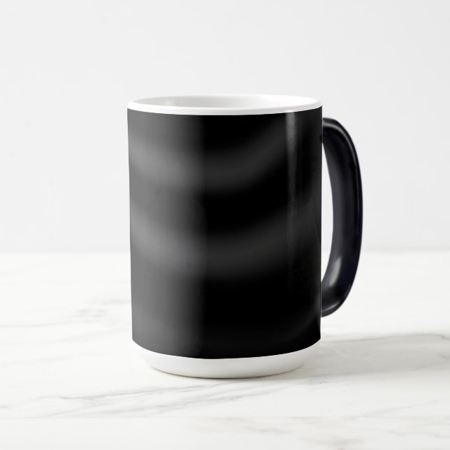 CANECA MÁGICA VAZIO CRIE O SEU PRÓPRIO SACO PRETO (Frente Esquerda)