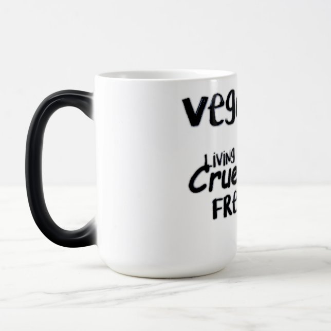 Caneca Mágica Vegan Cruelty Free Mug (Esquerda)