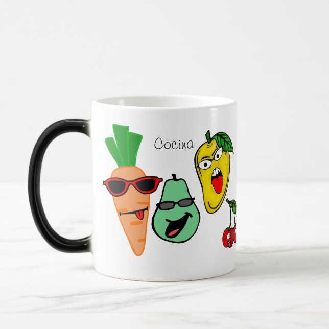 Caneca Mágica vegetales y frutas (Esquerda)