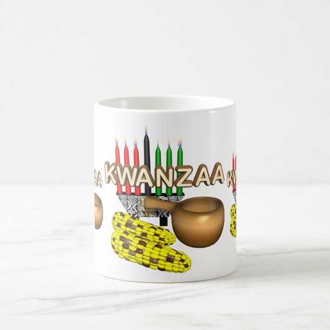 Caneca Mágica Velas do Kwanzaa - (Centro)