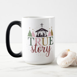 Caneca Mágica Verdadeira Bíblia de Natal da História