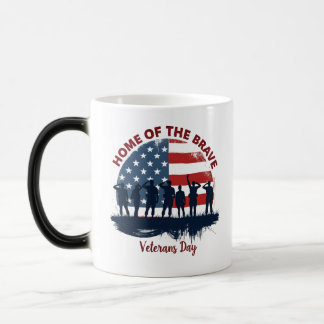 Caneca Mágica Veterans Day Patriotic Tee