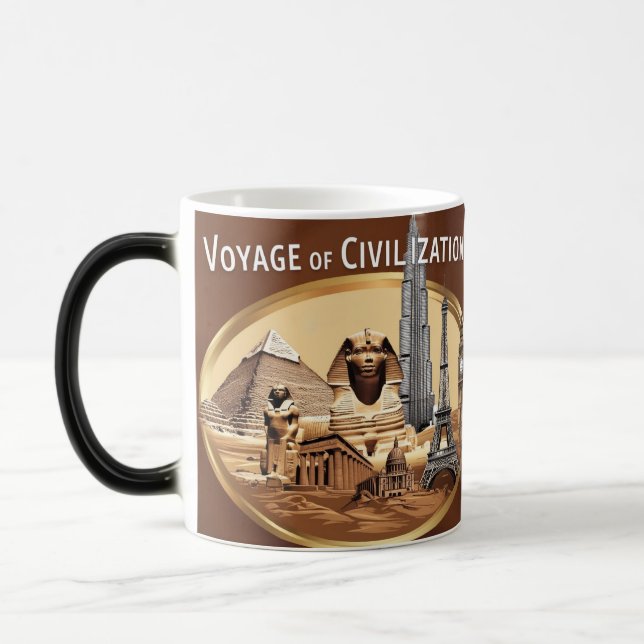 Caneca Mágica Viagem às Civilizações (Esquerda)