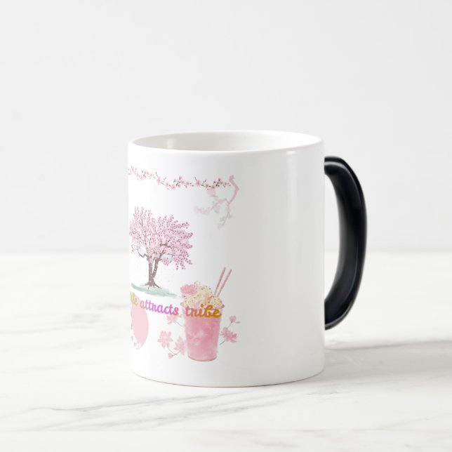 Caneca Mágica Vibe Atrai Tribo (Frente Esquerda)