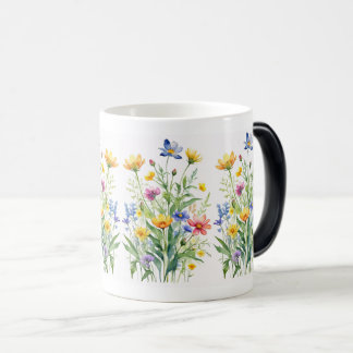 Caneca Mágica Vidraça Selvagem em Arte de Canvas Texturizada