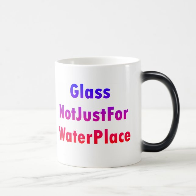 Caneca Mágica Vidro (Direita)