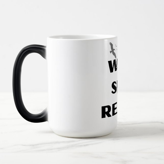 Caneca Mágica Vidro do Ritmo da Ocultação (Esquerda)