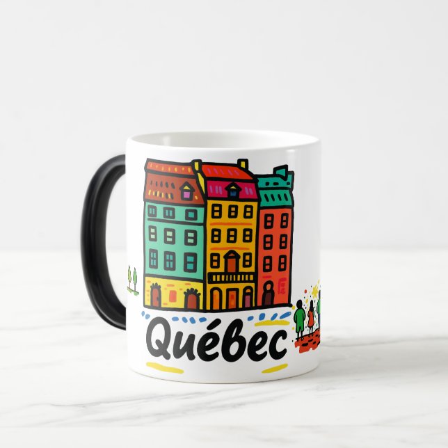 Caneca Mágica Ville de Québec  (Frente Esquerda)