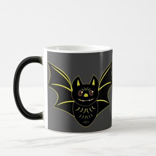 Caneca Mágica Vintage Bat Mug (Esquerda)
