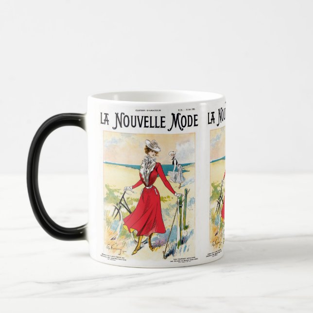Caneca Mágica Vintage Mulheres Clássicas Vitorianas (Esquerda)