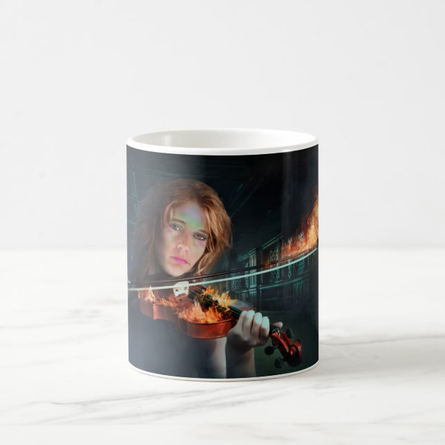 Caneca Mágica Violino contra fogo (Centro)