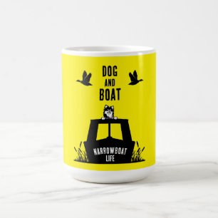 Caneca Mágica Vivendo em Narrowboat