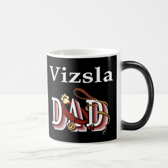 Caneca Mágica Vizsla Pai Gifts (Direita)