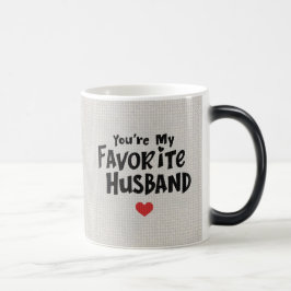 Caneca Mágica Você é meu marido favorito, Engraçado