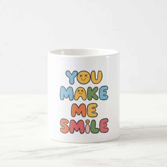 Caneca Mágica Você Me Faz Sorrir (Centro)
