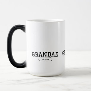 Caneca Mágica Vovô Estabelecido Novo Presente para Avô