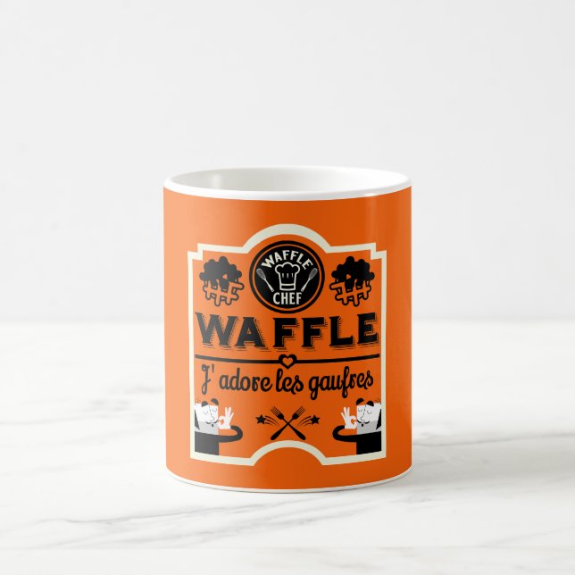 Caneca Mágica Waffles Franceses (Centro)