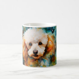 Caneca Mágica Watercolor Dog Mug Wrap