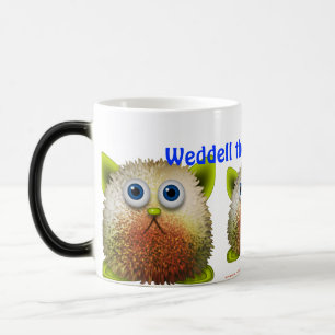 Caneca Mágica Weddell o Fofinho Wuzzy-Bumbum Beber Mug