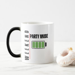 Caneca Mágica Weekend Party Mode – Full Battery Energy Design