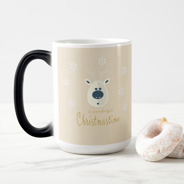 Caneca Mágica Weihnachtsmotiv No. 4 (Com Donut)
