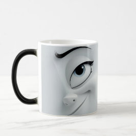 Caneca Mágica Winking Cartoon Face 3D