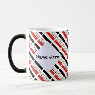 Caneca Mágica Yemen e Bandeira do Iêmen Personalizados em Mosaic