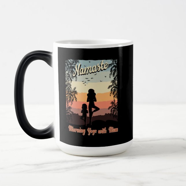 Caneca Mágica yoga matinal com mãe (Esquerda)
