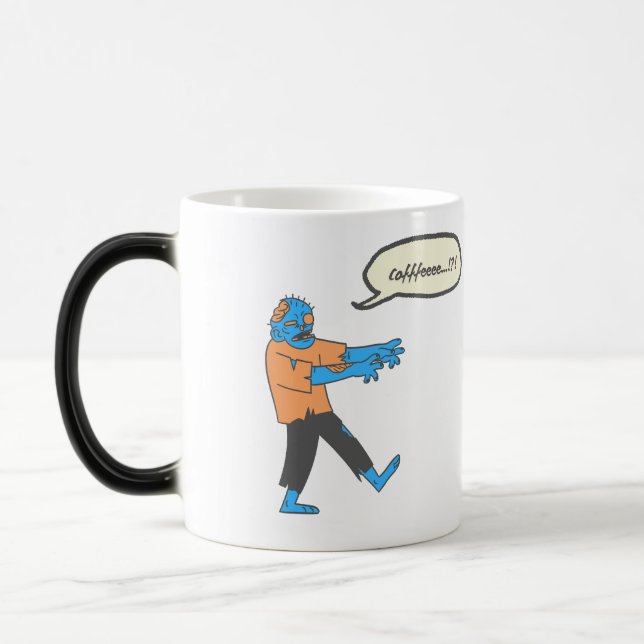 Caneca Mágica Zumbi do café  (Esquerda)