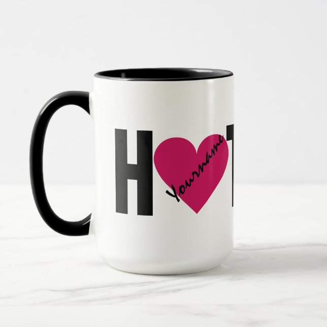 Caneca Mágicas personalizadas "HOT COFF" (Esquerda)