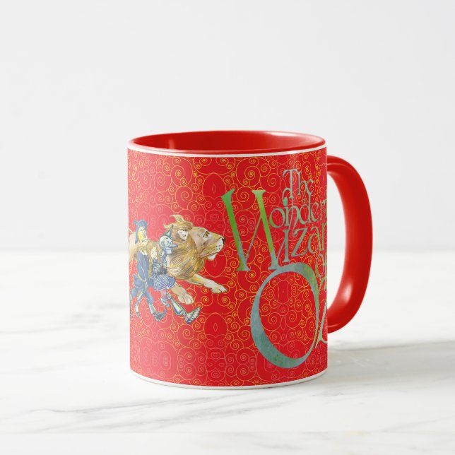 Caneca Mágico Natal de Oz Clássico (Frente Esquerda)