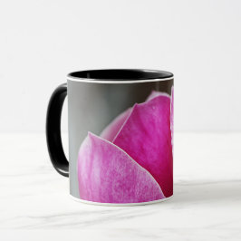 Caneca Magnólia Rosa em Flor Completa