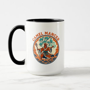 Caneca Mago Manipulador de Camelos Arte Mística de Fantas