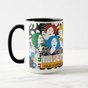 Caneca Mah Jong Amigos Mug