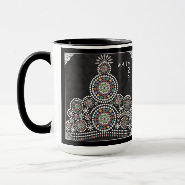 Caneca Mah Jongg Limerick Taj Mug (Esquerda)