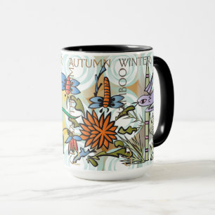 Caneca Mah Jongg SEASONS MUG