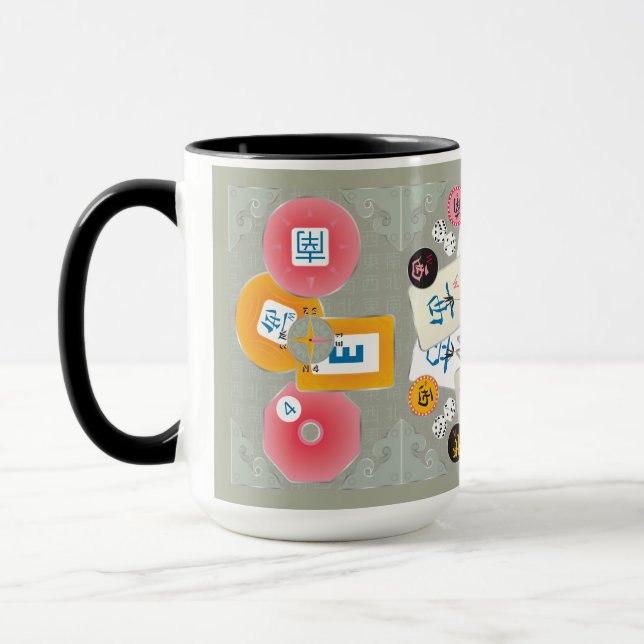 Caneca Mah Jongg Winds Mug (Esquerda)