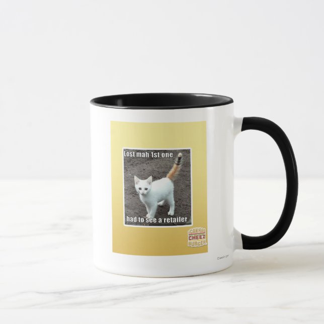 Caneca Mah perdido ø um (Direita)