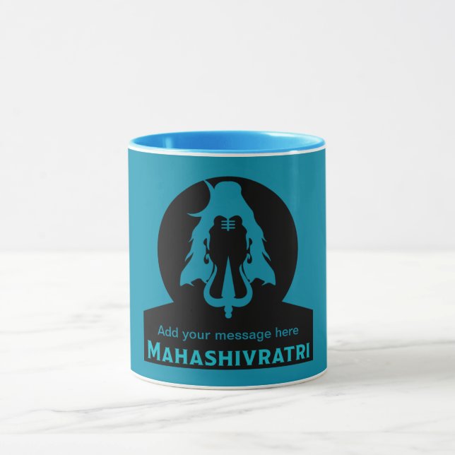 Caneca Maha Shivratri - Feliz Maha Shivratri (Centro)
