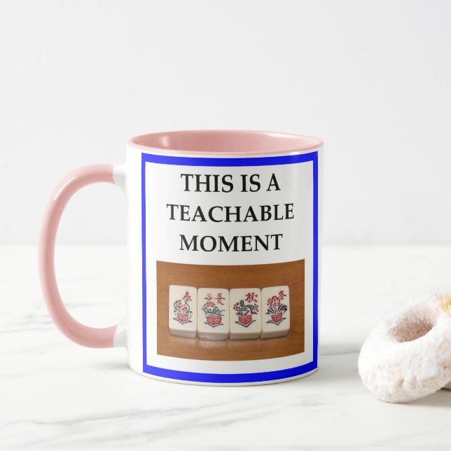 Caneca mahjong (Com Donut)