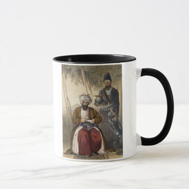 Caneca Mahommed Naib Shurreef, um Kuzzilbach comemorado (Direita)