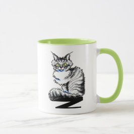 Caneca Maine Coon Tabby Cat Off-Leash Art™