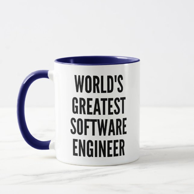 Caneca Maior Engenheiro de software do mundo (Esquerda)