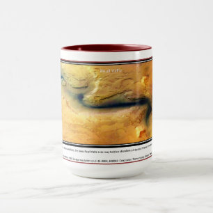 Caneca Maior lago de Marte